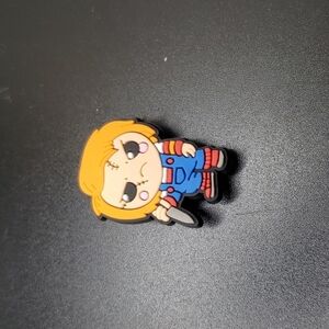CHUCKY shoe charm scary Thriller horror clog pin